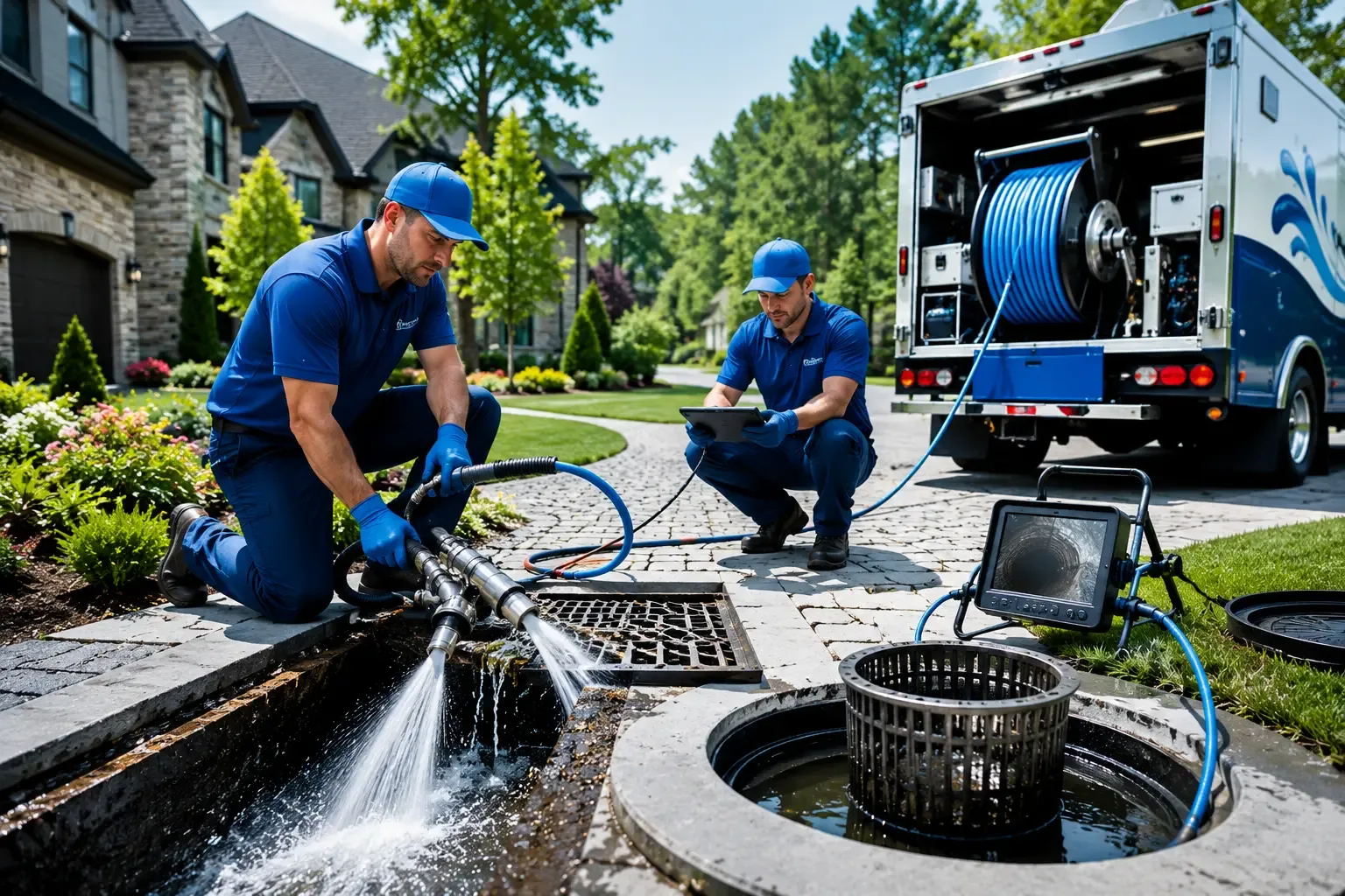 Local outdoor drain cleaning professionals in Nursery, TX
