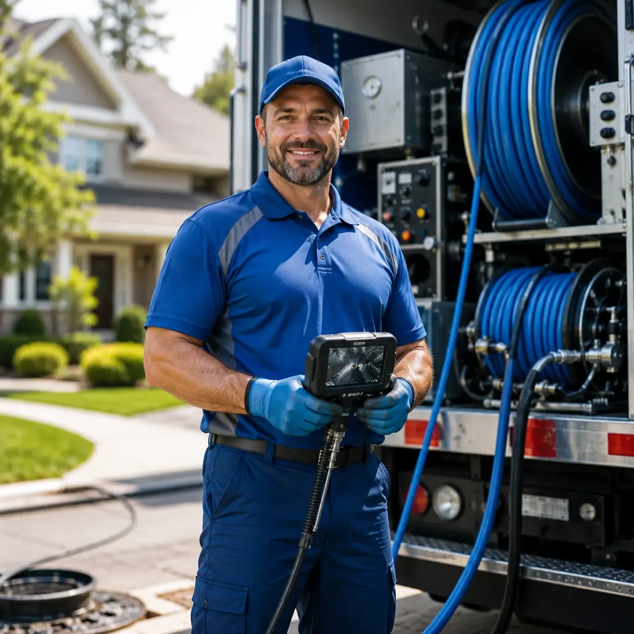 Local outdoor drain cleaning specialists in Nursery, TX